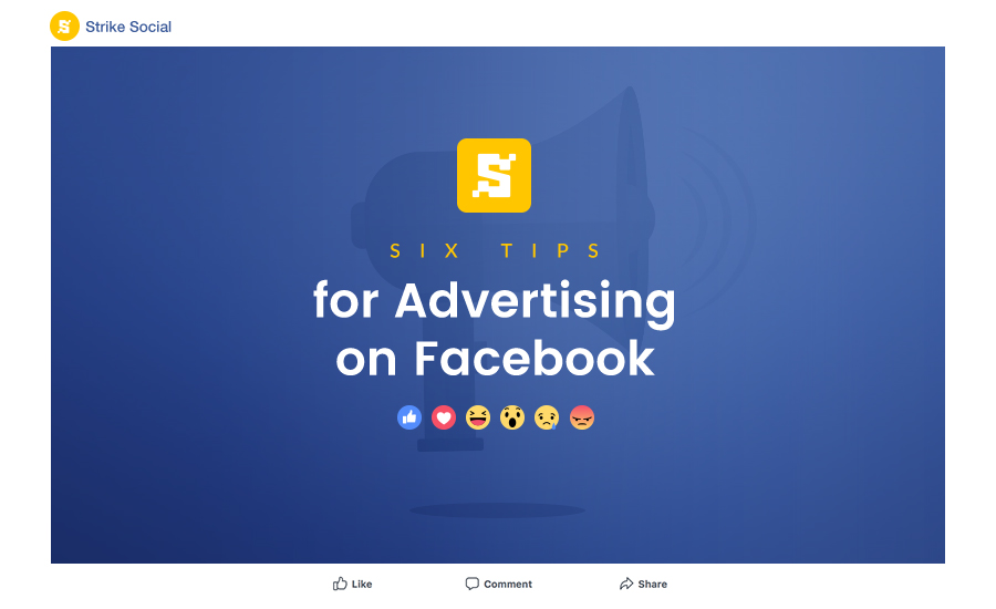 Six Tips for Advertising on Facebook