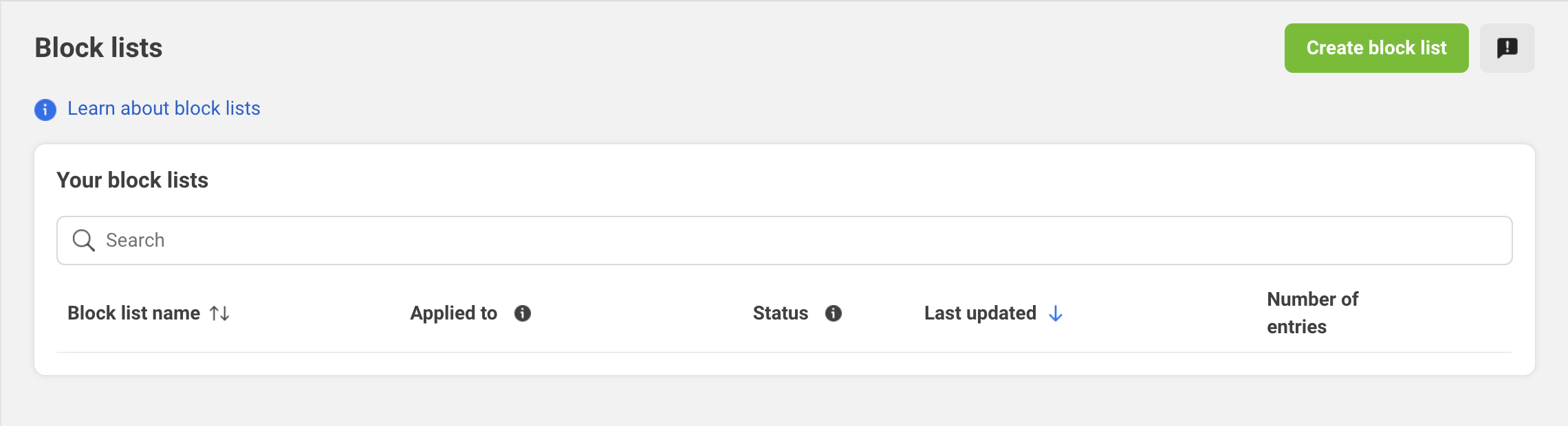 facebook brand safety update block lists