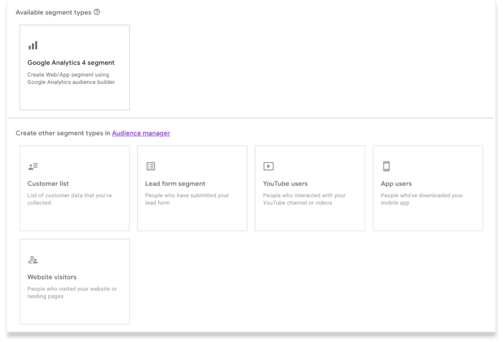 YouTube ads targeting for Fourth of July - using Google Analytics 4 segments