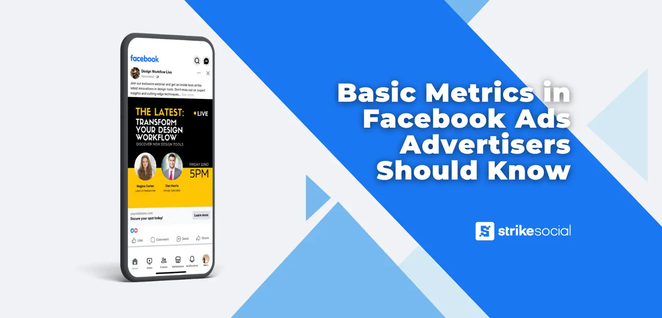 Strike Social Blog Header - Basic Facebook Ad Metrics Advertisers Should Know