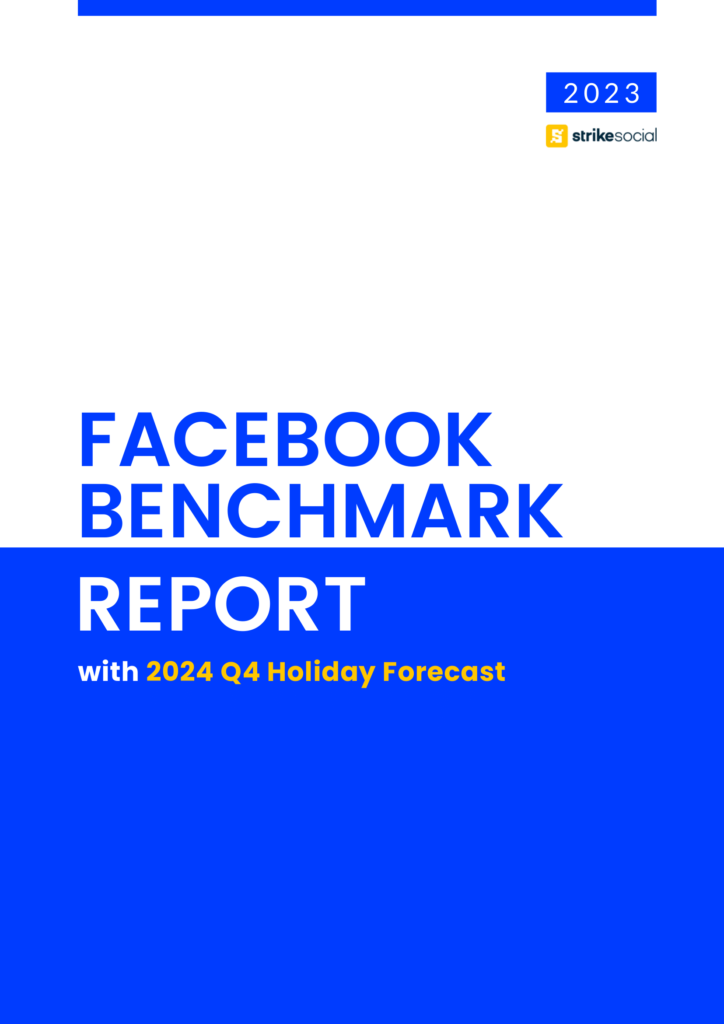 Facebook Benchmark reports - Strike Social-Cover page