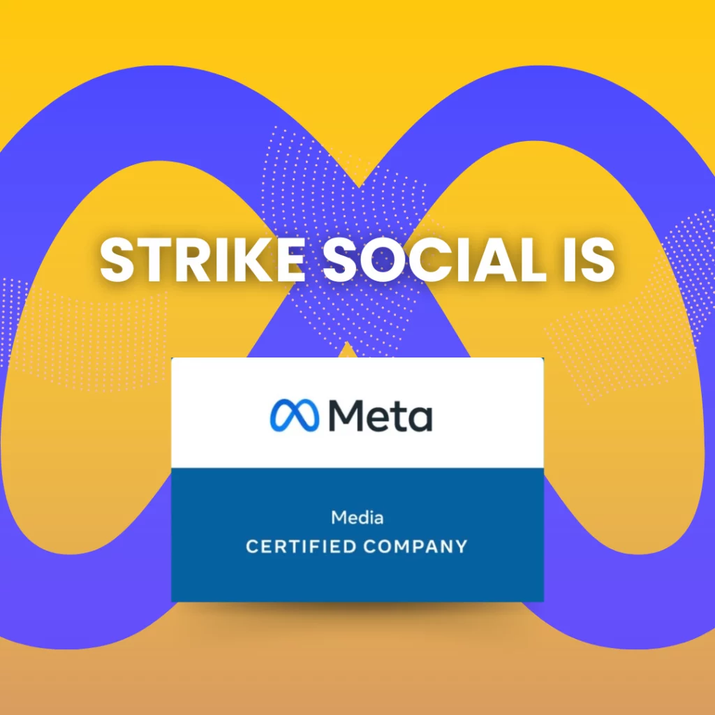 Strike Social - Meta advertising agency - certified partner v1