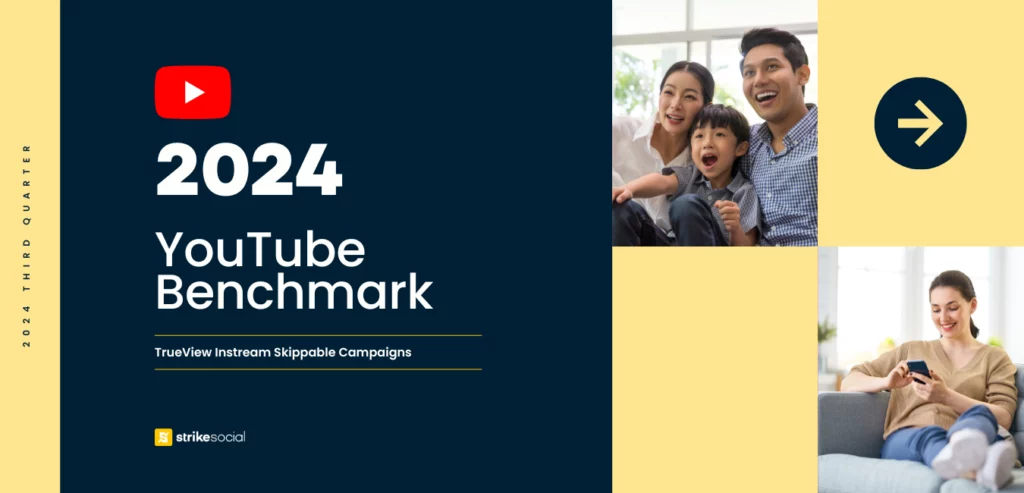 Strike Social Blog Cover - 2024 Q3 YouTube CPV Benchmark Report