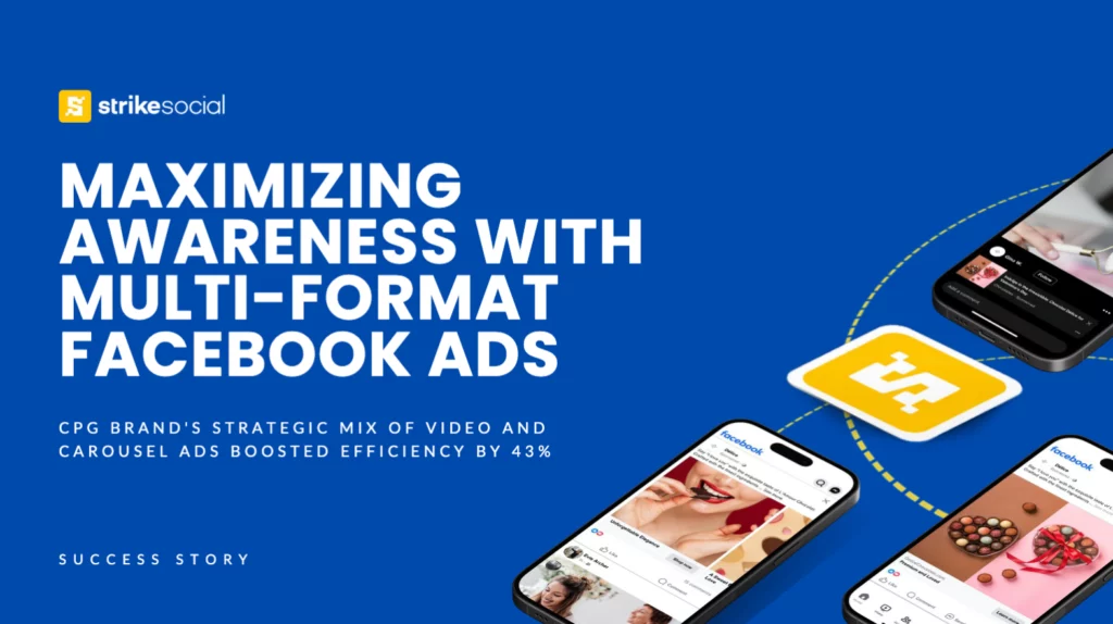 Strike Social Case Study - Valentine's Facebook Campaign for CPG Brand