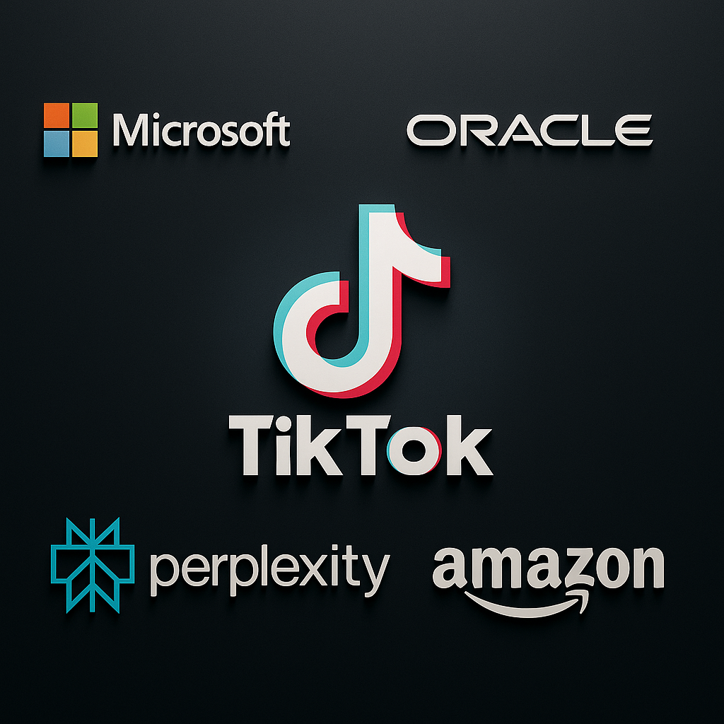 Who’s in line to acquire TikTok and what it means for the ad platform: Several major U.S. companies and investment groups are bidding for TikTok’s U.S. operations, a move that could reshape how brands create TikTok ads and run TikTok ad campaigns long-term. With over 7 million U.S. businesses actively using the platform, the stakes are high for creators and brands.Here are the leading contenders in the latest TikTok updates for advertisers in 2025: Microsoft was one of the earliest to express interest, and Trump publicly signaled approval if Microsoft were to move forward. Their involvement could bring enterprise-grade integration and ad innovation to the TikTok Ads Manager ecosystem. Oracle is already managing U.S. user data, and it appears to be a front-runner. If acquired, Oracle could double down on data security, a central concern behind the original TikTok ban. Perplexity, the AI-powered search engine, aims to merge intelligent search with TikTok’s algorithm-driven content feed. A potential acquisition could open new pathways for performance targeting and contextual ad delivery. Amazon entered the race with a last-minute bid on April 3, pitching its acquisition to Vice President JD Vance. As an e-commerce powerhouse, Amazon sees TikTok as a strategic avenue to reach younger shoppers and build out its social commerce strategy.