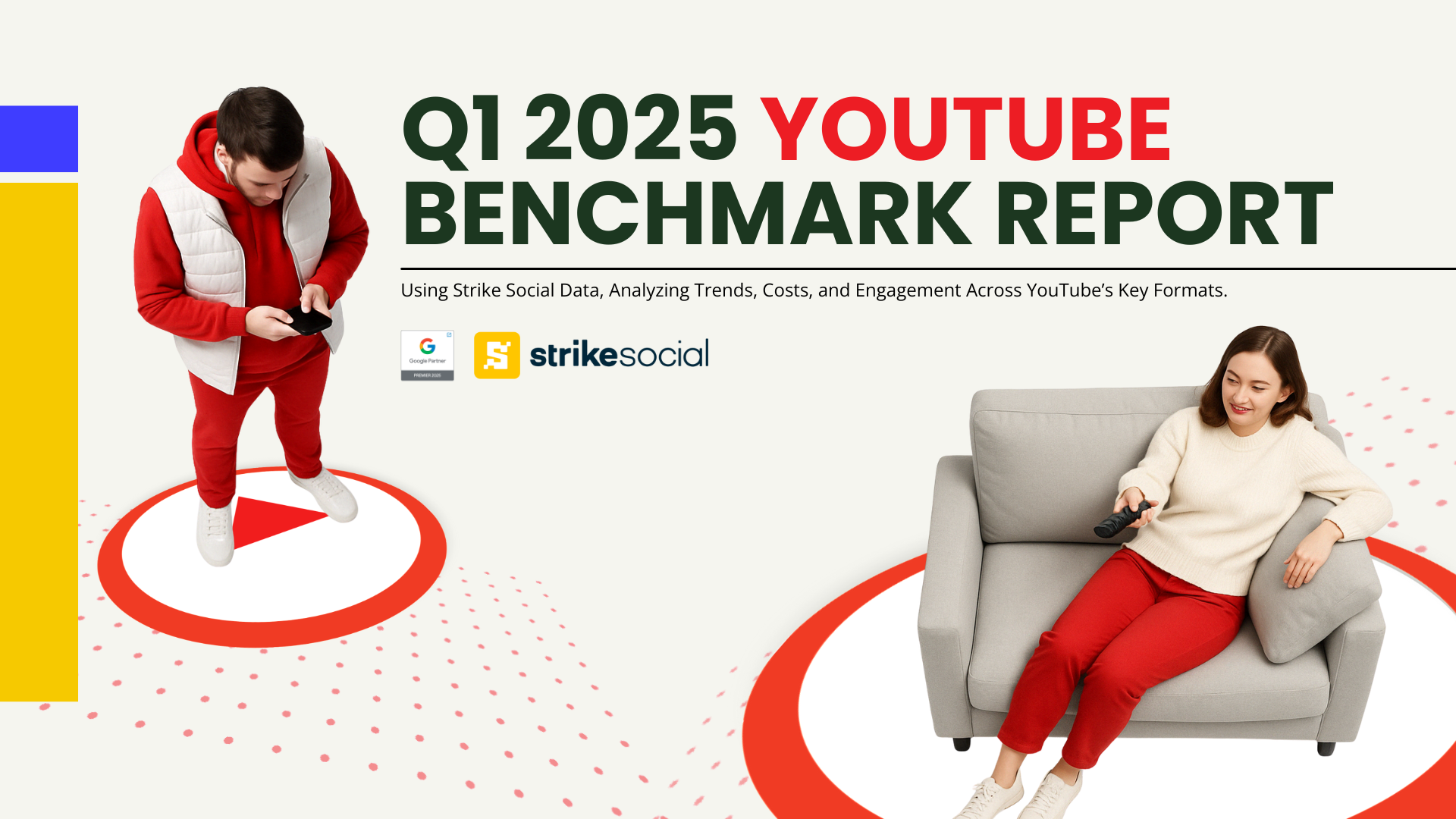 Strike Social Blog Cover - Q1 2025 YouTube Benchmark Report