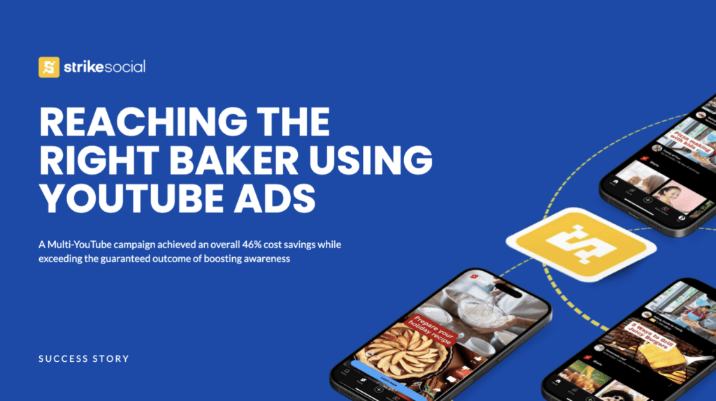 Strike Social - YouTube Awareness Ads Case Study - Holiday Baking