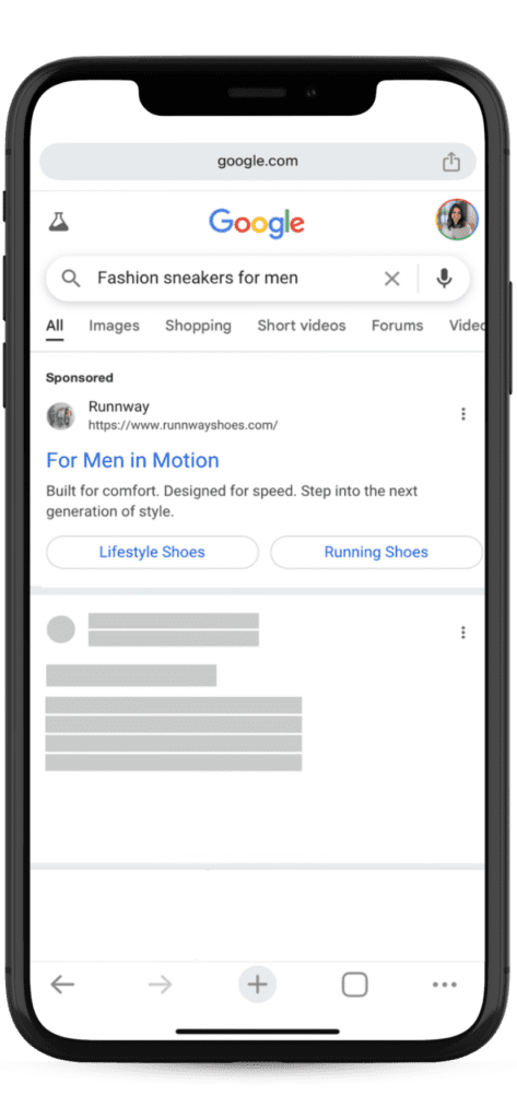PMax Text ad - Search (input headlines and descriptions) - fashion sneakers graduation gifts