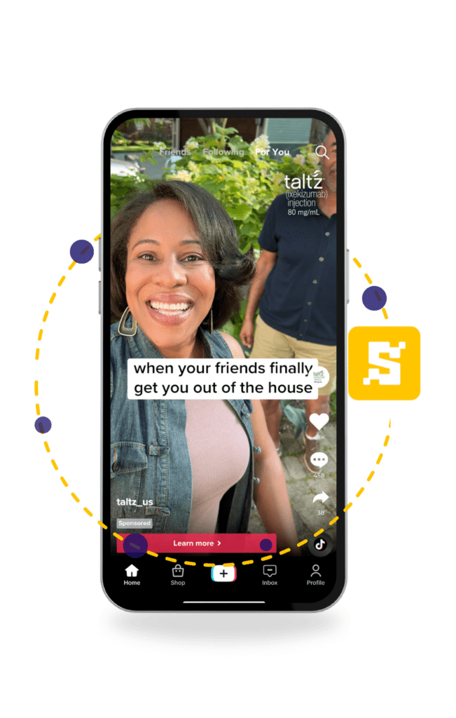 Healthcare TikTok ads sample ad