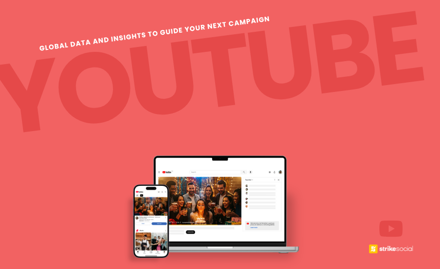 Strike Social Blog Cover - YouTube Ads Statistics, Data and Insights to Guide Your Next Campaign
