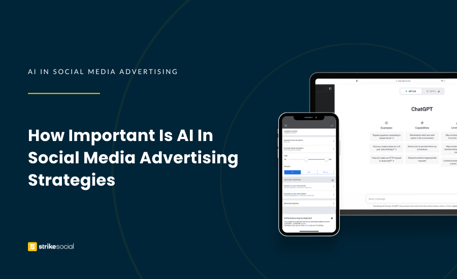 Strike Social Blog Cover - How Important Is AI In Social Media Advertising Strategies
