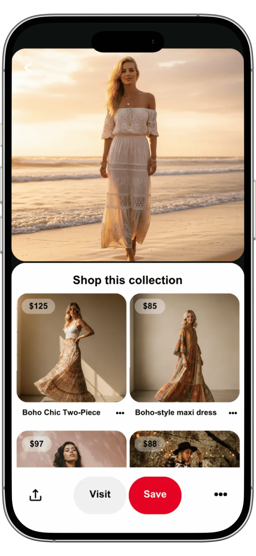 Pinterest collection ad
