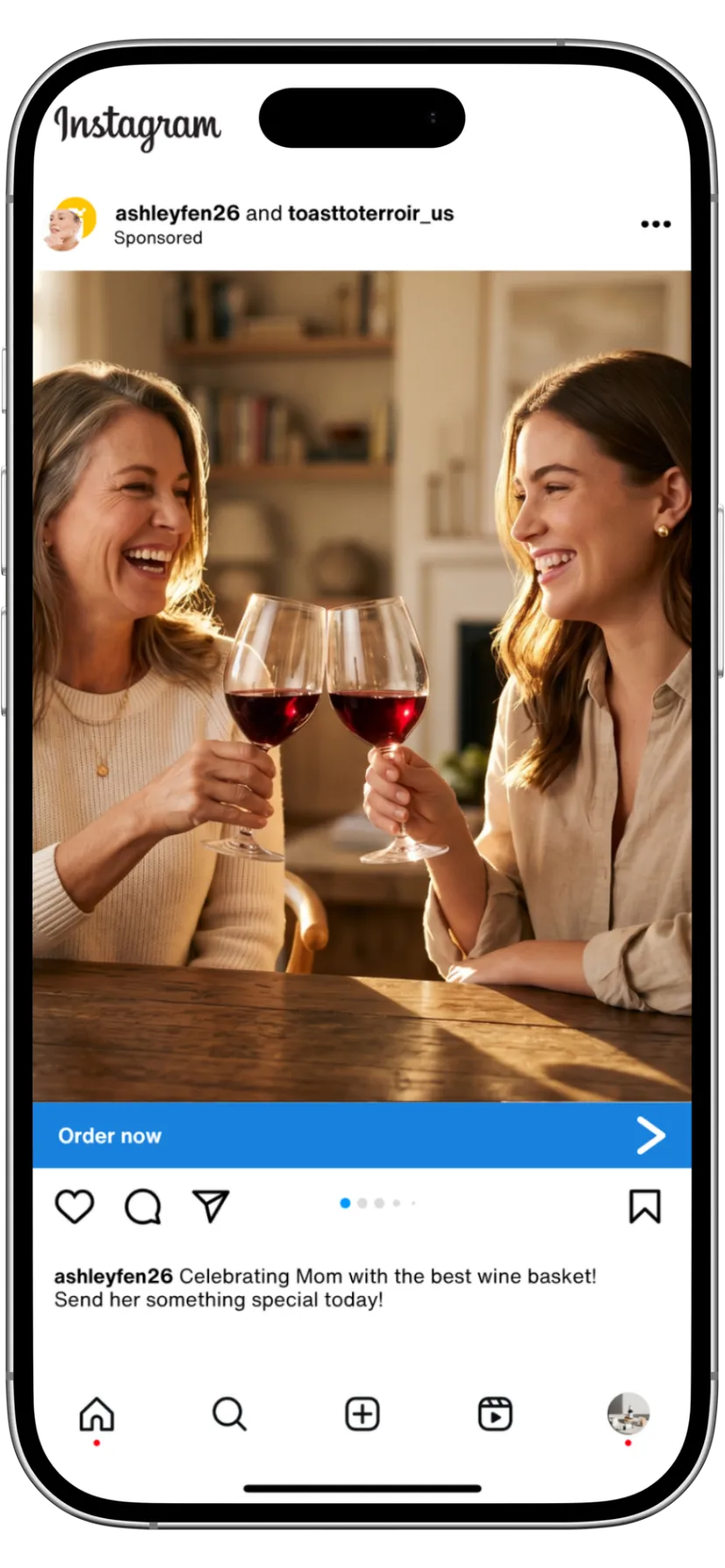 Mother's Day Advertising - Mother's Day - Conversion - Instagram Feed placement