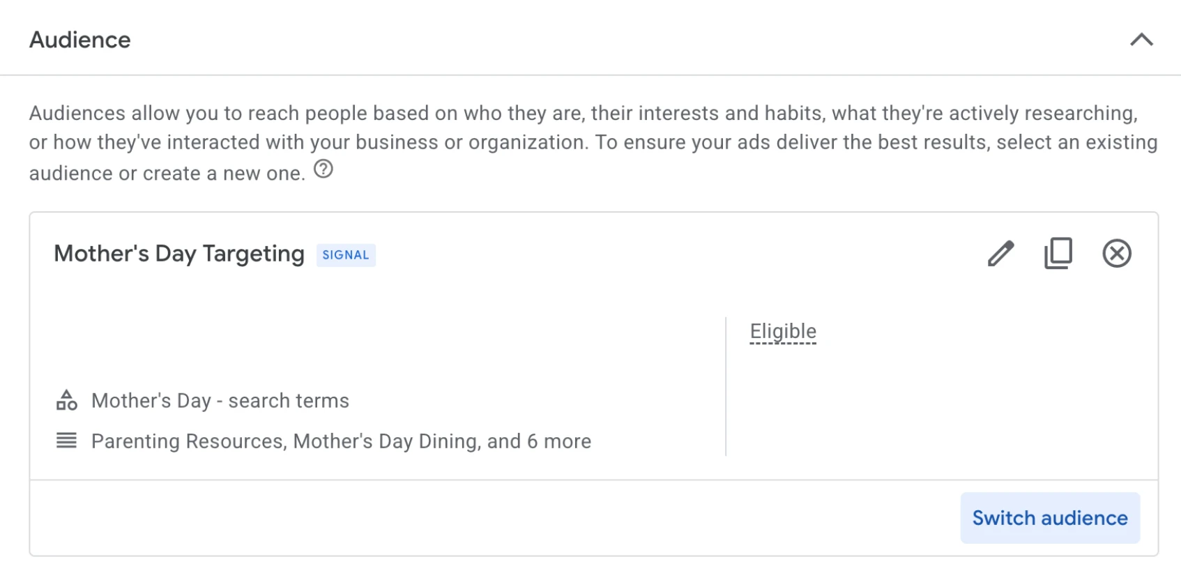 Mother's Day Advertising Strategy 2026 - YouTube audience targeting