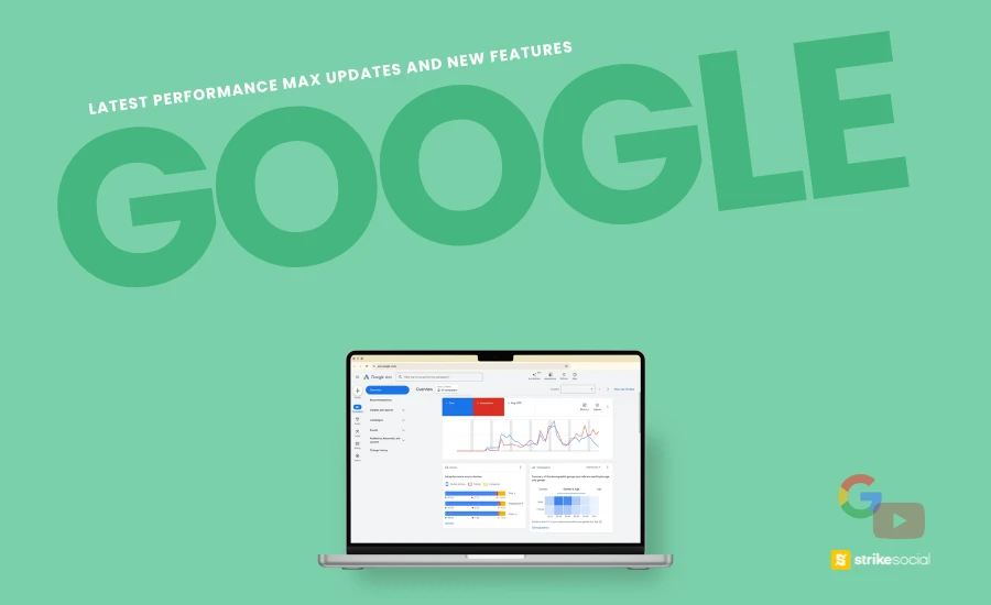 Strike Social Blog Cover - Latest Performance Max Updates and New Features