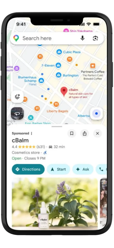 YouTube Demand Gen on Google Maps